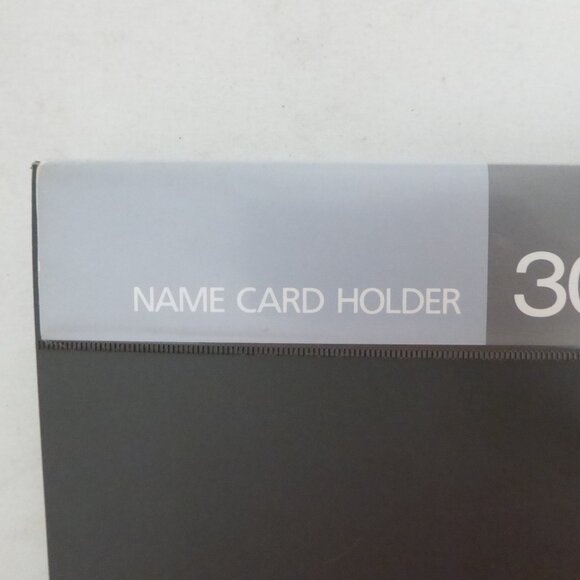 NEW 300 BUSINESS CARD RINGED BINDER CARD HOLDER SLEEVES KOKUYO JAPAN - Picture 7 of 14